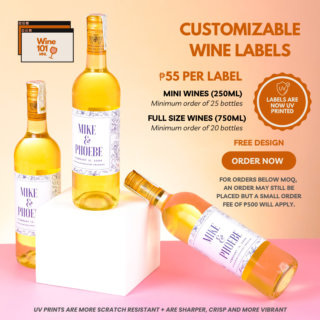 Customized Wine Labels (Mini Wines)