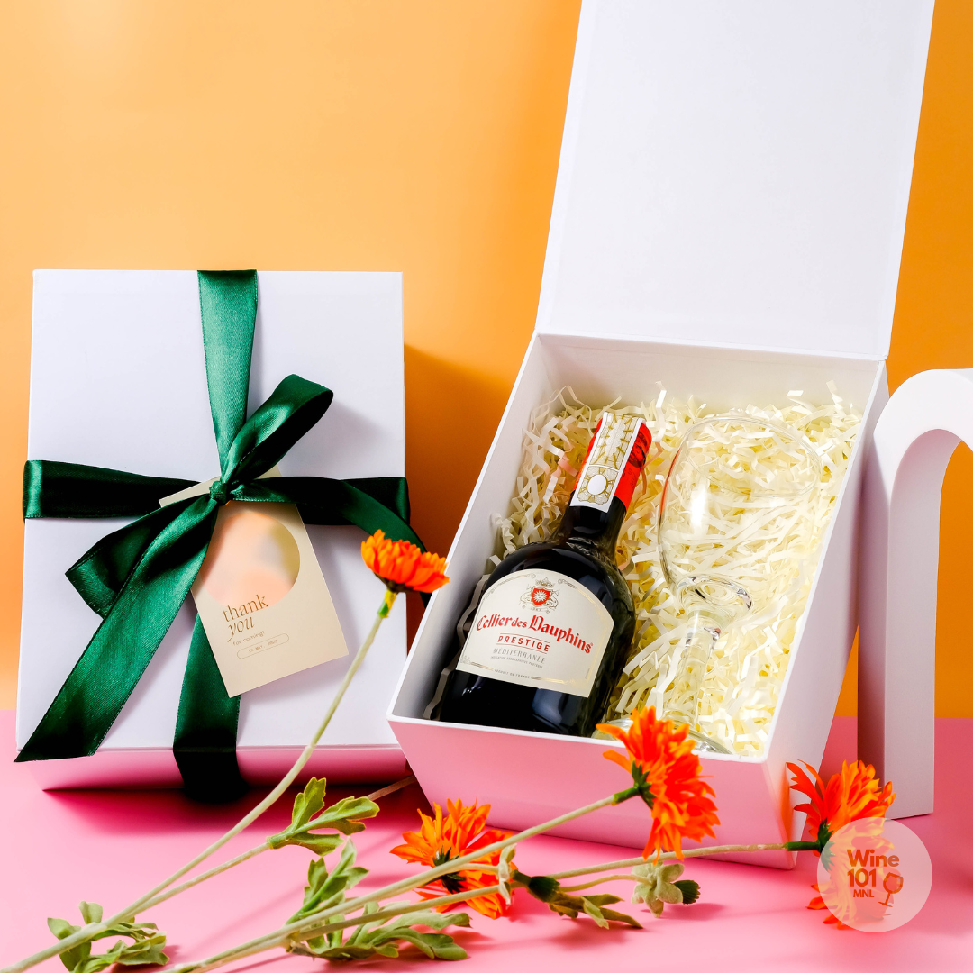 Provence Gift Set (1 Mini Wine + 1 Mini Wine Glass)